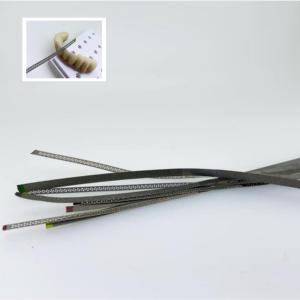 Quality 148mm 3 Tiers Thickness 0.13mm Diamond Strips For Dental Use wholesale