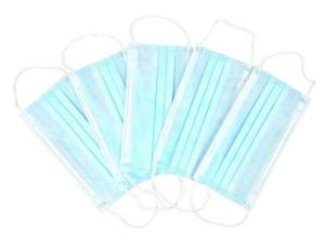 Quality Hypoallergenic 3 Ply Earloop Face Mask Low Breathing Resistance For Outdoor Activities wholesale
