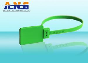 Quality 2G PVC Luggage Tracking Cable Tie Tag Green Radio Frequency ID Tags wholesale