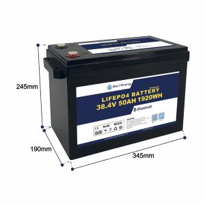 Quality Bely 50AH 36V LiFePO4 Battery For Home Solar Energy Storage System Boats Submarine wholesale
