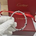 B6049617 High End Custom Jewelry Style Bracelet 18K White Gold