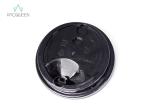 Plastic Flat Disposable Lids Leakage Proof 80mm / 90mm Diameter