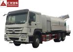 Low Heat Loss Water Tank Truck Dust Suppression Gravitational Dust Collection
