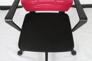 Quality Red Polyester Ergo Executive Mesh Office Chair Smooth Curve GF30 Armrest wholesale