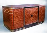 Sliced Natural Bubinga Pommele Wood Veneer Sheet