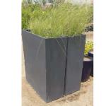 Frost Resistant Round Shape Fiber Clay Planter For Hotel