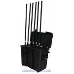 Quality CT-3086B 135W Portable built-in battery Mobile Phone 6 Bands Pelican Jammer up to 150m wholesale