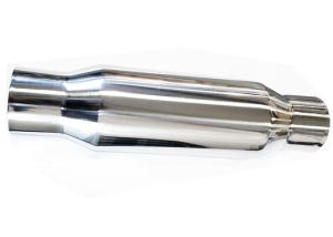Quality Inlet Outlet 3.5&quot; Length 18&quot; Car Exhaust Resonator wholesale