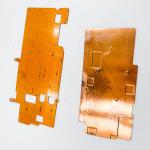 Pure Copper Heatsink , Shovel Tooth Heat Sink Copper Plate