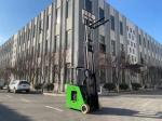 Side Standing Counterweight Electric Forklift Truck Electronic Steering