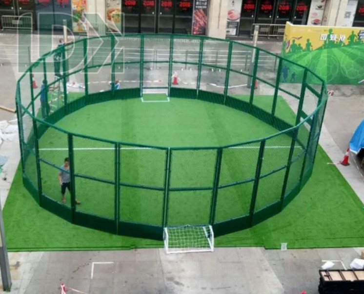 PE12000 Dtex Durable Fake Turf Grass Outdoor Putting Green For Soccer Cages