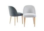 Strong 630mm 840mm Velvet Upholstered Chairs For Cafe