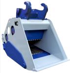 2-50T Excavator Spare Parts Compact Excavator Crushing Bucket