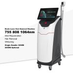 Beauty machine manufacturer for 808nm Diode Laser Hair Removal Triple Wavelength