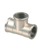 Quality 1 4 Nickel Plated Brass Tee Female Thread Fittings wholesale