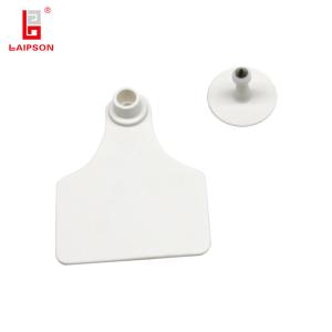 Quality LAIPSON Cattle Identification Barcode Serial Number Printing Bovine Ear Tag For Farm wholesale