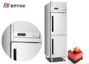 Quality Commercial Kitchen 2 Door Freezer Refrigerator Insert Plate Cabinet wholesale