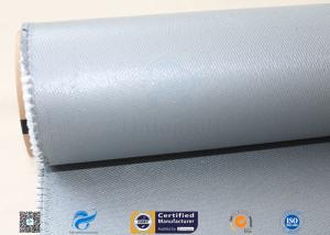 Quality Electrical Insulation Silicone Fiberglass Fabric / Glass Fibre Cloth Fire Resistant wholesale