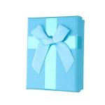 Medium Luxury Paper Jewelry Boxes With Open Way Lid And Base Design Customized