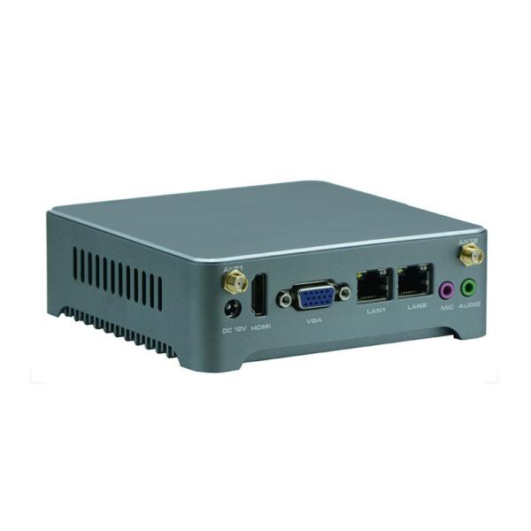 Dual gigabit LAN Industrial pFsense Firewall Fanless Mini Pc Quad Cores J1900
