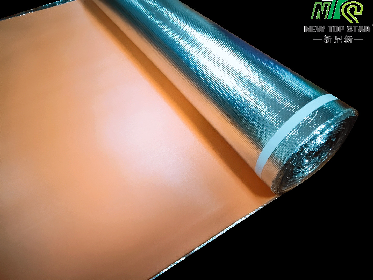 Orange Moisture Resistant Underlay PE Film For Laminate Flooring