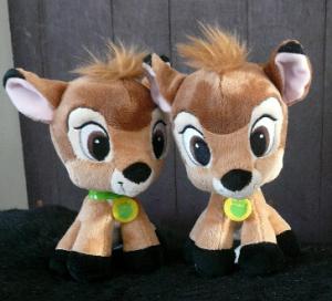 Quality Yellow 8 inch Disney Plush Toys Big Head Bambi Cartoon Character Stuffed Animals wholesale