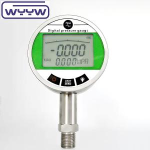 Quality 100mm lcd display digital vacuum and pressure gauge wholesale