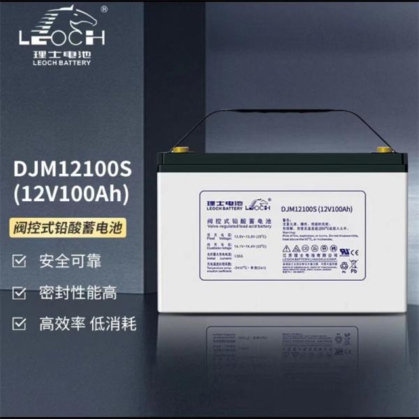 AGM12V100AH Ris Lead Acid Maintenance-Free Battery for Solar Energy Storage and