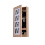 MDF Panel OEM Wall Mounted Wooden Jewelry Cabinet 30cm Length