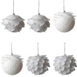 White Petal Christmas Ball Christmas Atmosphere Decoration