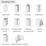 Free Design Folding Double Sided Brochure Flyer Printing Real Estate Flyer