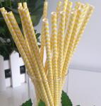 6.0*195mm food grade dot paper straws party supplies paper drinking straws
