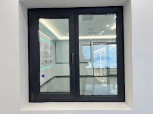 Quality Laminated / Full Body Coloring UPVC Casement Window Frame 90mm wholesale