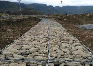Quality Galvanized Coating 2x1x1m Hesco Defensive Barriers wholesale
