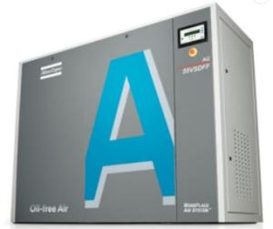 Quality 55kw Oil Free Atlas Screw Air Compressor Water Injected AQ 55 VSD wholesale