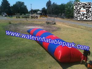 Quality Kids Inflatable Water Blob With Outdoor Pool , Funny Inflatable Water Games wholesale