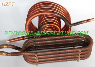 ISO Outer Dia 19.05MM Finned Tube Coils Copper Or Copper Nickel