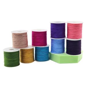 Quality 120m 0.8mm Jade Silk Thread Nylon Chinese Knot Line for Jewelry Making and Beading wholesale