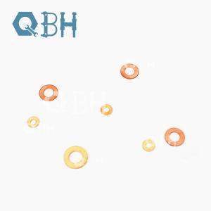 Quality DIN 125 Electrical Connections Fasteners Round Brass Flat Washer M36 wholesale