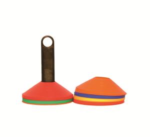 Quality Customize Color Tourtop Soccer Training Disc Cones for Agility and Marking Equipment wholesale