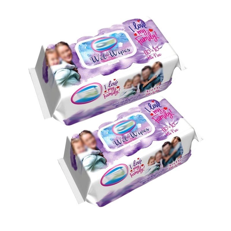 9.6 KW 3300KG Baby Wipe Packing Machine For Plastic Packaging 30-120 Piece
