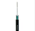 Steel PE 12 Strand Fiber Optic Cable , Aerial PBT Gyxtw Fiber Optic Cable