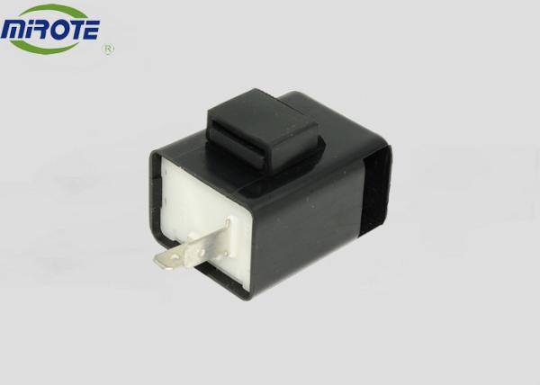 Motorcycle Waterproof Turn Signal 2 Prong Led Flasher With Buzzer 3.5cm*3.5cm*2