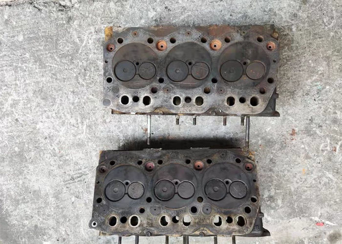 S6K Diesel Used Engine Heads Mitsubishi 3066 For Excavator CAT E320C E320D