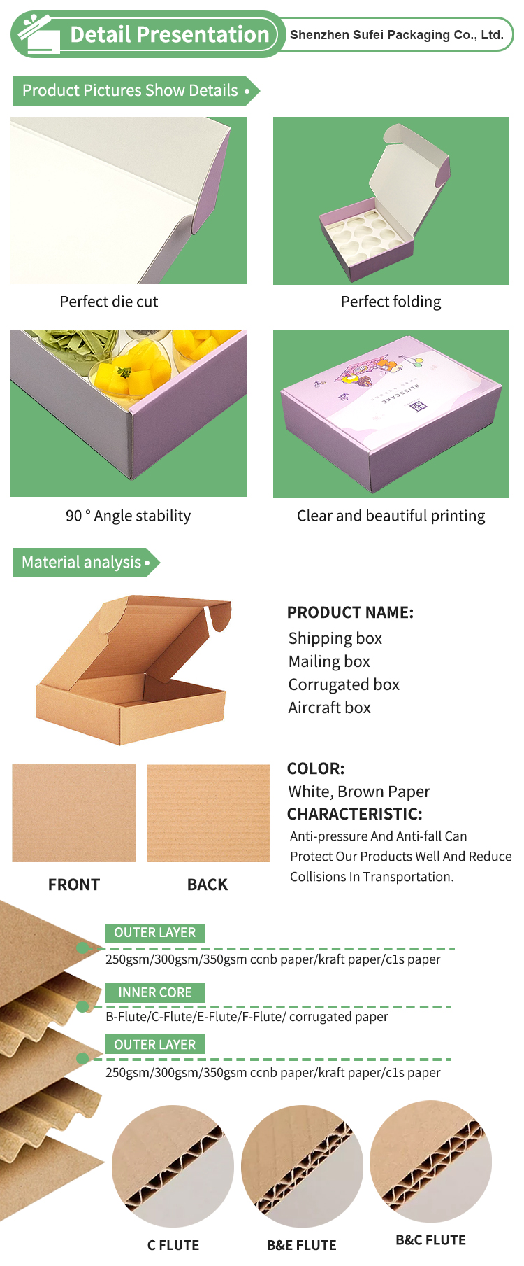 Eco Friendly Small Corrugated Paper Box Mailer Packaging Boxes Airplane Gift Box With Instert