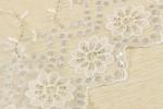 Embroidered Bridal Trim By The Yard For Dresses Nonstretched