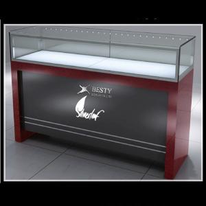 Quality high quality customized jewellery display counter jewels stand jewelry showcase wholesale