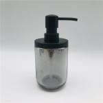 Modern Style Glass Bathroom Accessories Set With Nickle Plating