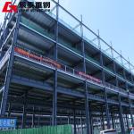 Metal Grid Steel Structure High Rise Building Apartment High Strength