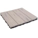 300mm*300mm Plastic Based PVC Square Pool Deck Tiles Above 18mm Thickness
